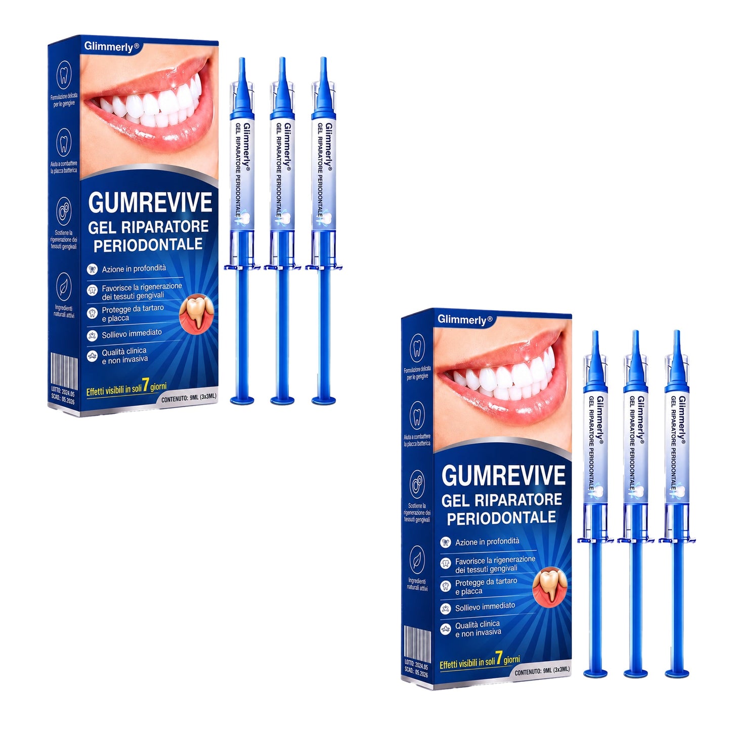 🇮🇹Glimmerly® 🦷GUMREVIVE GEL RIPARATORE PERIODONTALE🏆