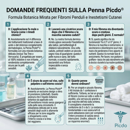 𝐏i𝐜𝐝o® 💡 Soluzione mirata di 7 giorni per la cura degli acrocordoni e delle imperfezioni cutanee (Applicazione indolore con roll-on, senza lasciare segni)